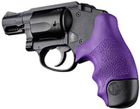 Hogue OverMolded Rubber Grip for Polymer Bodyguard 38, Purple (60026)