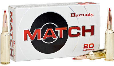 Hornady ELD Match Rifle Ammunition 81620, 6.5 PRC, ELD Match, 147Gr, 2910 fps, 20 Rds