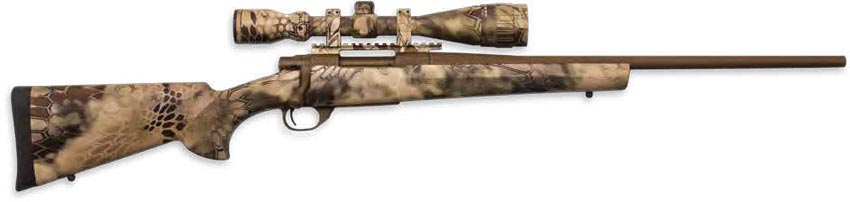 Howa Hogue Kryptek Cerakote Package Rifle HKF62507KHAB, 6.5 Creedmoor, 22", Highlander Camo Stk and Finish, Nikko Scope