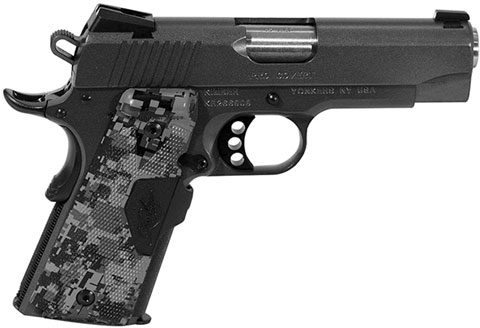 Kimber 3000244 Pro Covert Pistol - .45 ACP, 4" Barrel, Aluminum Frame, Charcoal Gray Slide, 7 Rd
