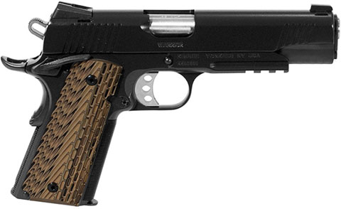 Kimber 3000252 Warrior Pistol - .45 ACP, 5 in Barrel, Amb. Safety, KimPro II Frame/Slide, 7 Rd