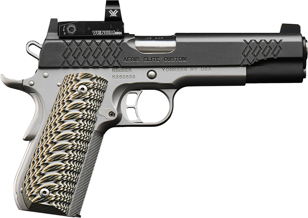 Kimber 1911 Aegis Elite Custom 9mm 5" 8+1 Two-Tone 3000353 W/ Red Dot-img-1