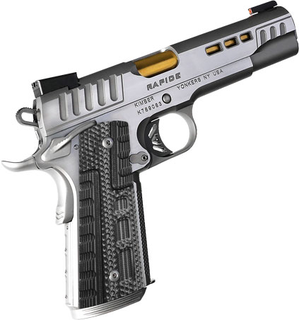 Kimber 3000420 Rapide Dawn Pistol - 9mm, 5 in Barrel, Silver/Gray Finish, 9 Rds