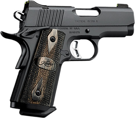 Kimber 3200138 Tactical Ultra II Pistol - .45 ACP, 3 in Barrel, Matte Grey Aluminum Frame, Matte Black Steel Slide, 7 Rd