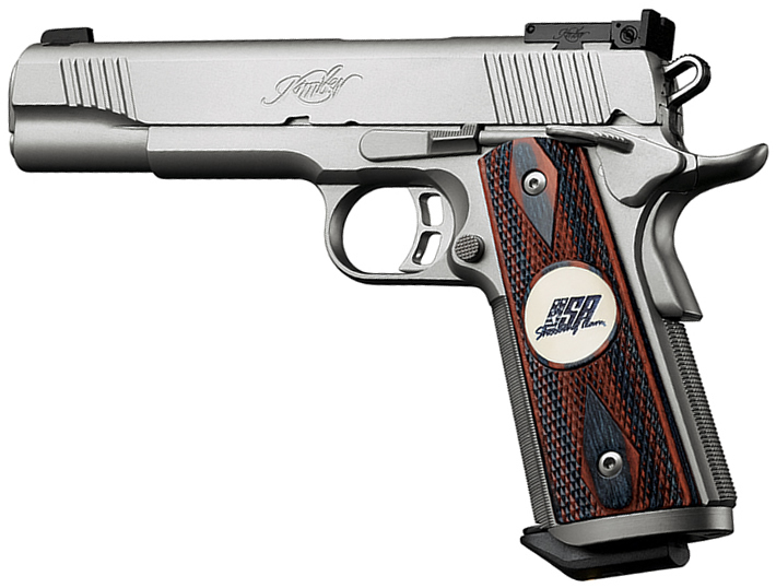 Kimber 3200200 Team Match II Pistol - 9MM, 5 in Barrel, Amb. Safety, Satin Stainless Steel Frame/Slide, 8 Rd