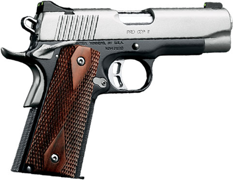 Kimber 3200322 Pro CDP II Pistol - 9MM, 4 in Barrel, Amb. Safety, Aluminum Frame, Satin Stainless Steel Slide