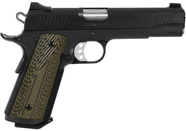 Kimber 3200369 Custom TLE II (EM) Pistol - 45 ACP, 5 in Barrel, Extended Magwell, Matte Black Oxide Frame/Slide