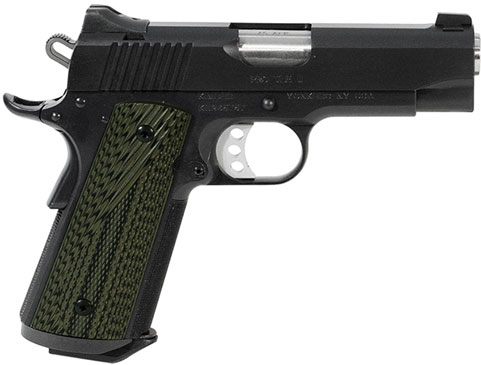 Kimber 3200371 Pro TLE II (EM)  Pistol - 45 ACP, 4 in Barrel, Extended Magwell,  Matte Black Oxide Frame/Slide