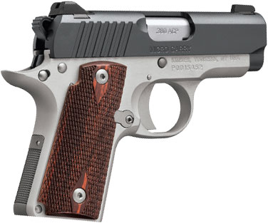 Kimber 3300102 Micro Carry Two-Tone Pistol - 380 ACP, 2-3/4 in Barrel, Matte Black Oxide Slide