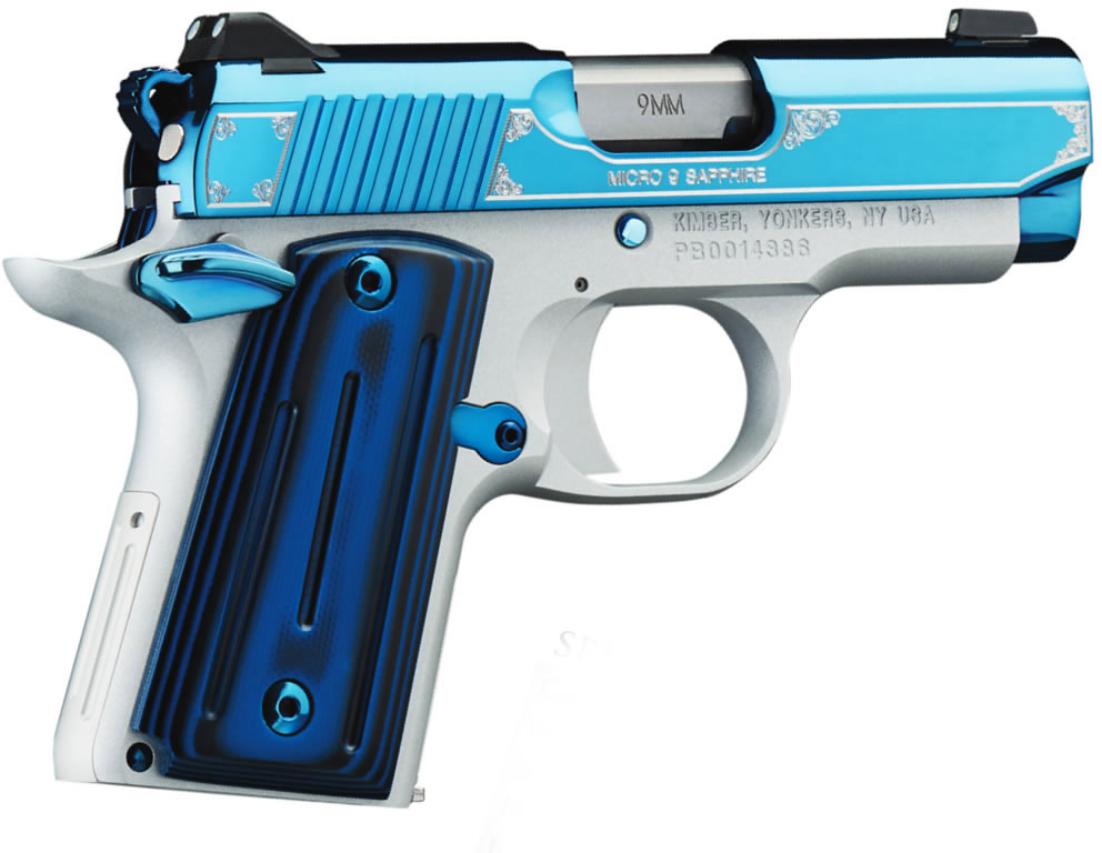 Kimber Micro 9 Sapphire Pistol 3300111, 9MM, 3.15