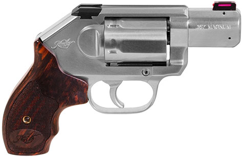 Kimber 3400009 K6S DCR Deluxe Carry Revolver, 357 Magnum, 2 in Barrel, Satin Silver Finish