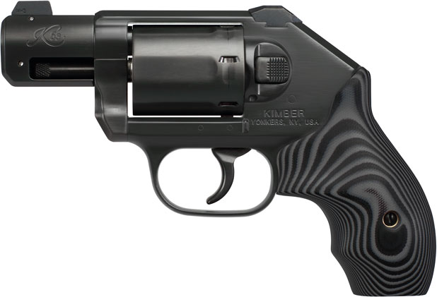 Kimber 3400012 K6S DC Revolver, 357 Magnum, 2 in Barrel, Black DLC Finish, Night Sights