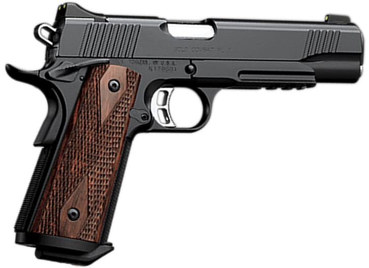 Kimber 3200186 Gold Combat RL II Pistol - .45 ACP, 5 in Barrel, Amb. Safety, KimPro II Frame/Slide, 8 Rd