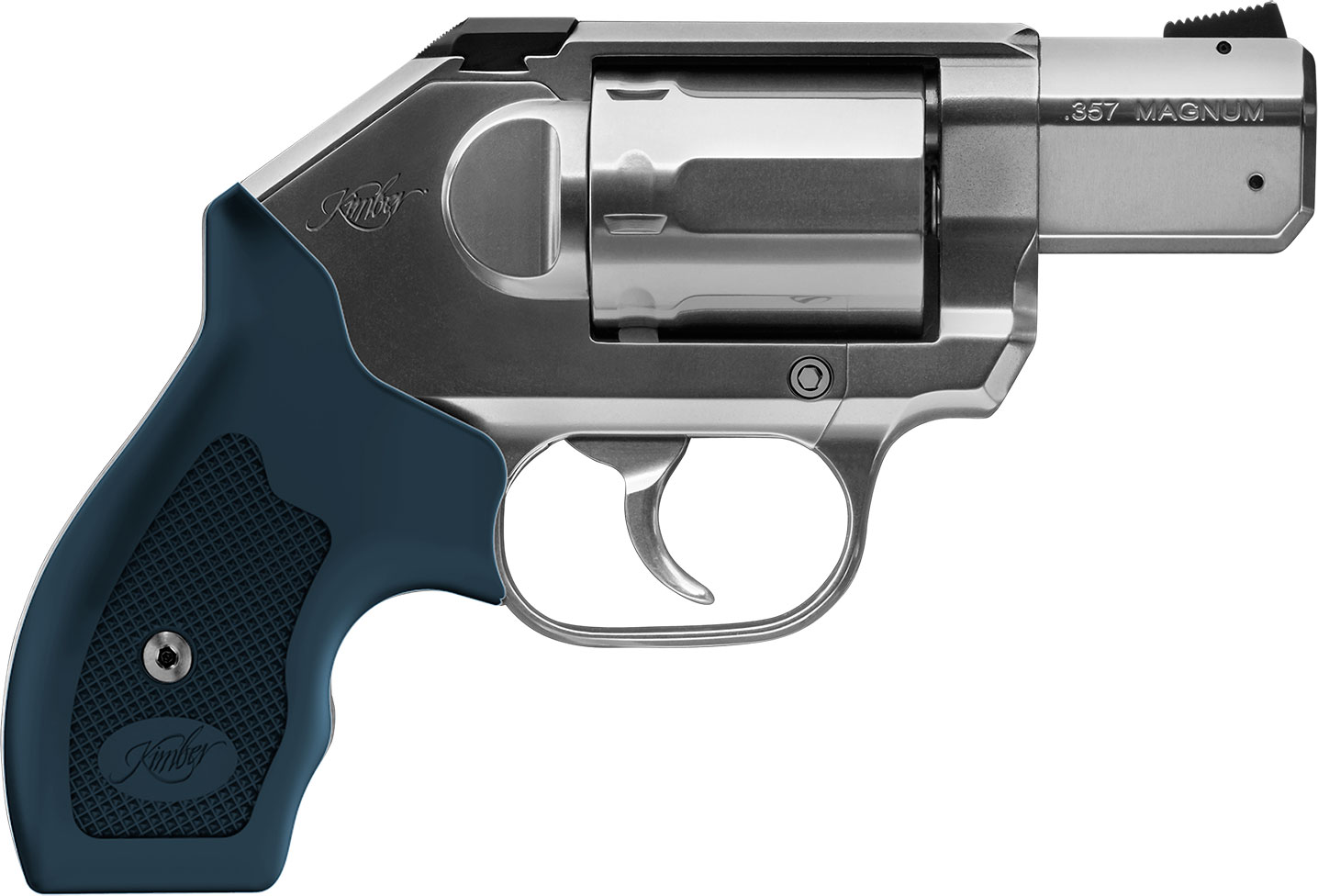Kimber 3400002 K6S Revolver, 357 Magnum, 2 in Barrel, Smooth Satin Finish