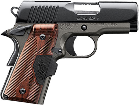 Kimber 3200302 Ultra RCP II (LG) Pistol - .45 ACP, 4.75 in, Matte gray Frame, Matte Black Slide, Crimson Trace, 7 Rd