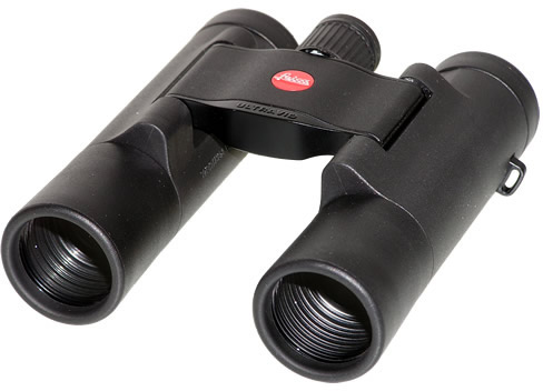 Leica Ultravid Compact 10x25 BCR Black Rubber Armored Binoculars (40253)