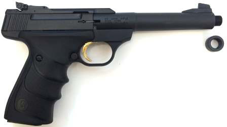 Browning Buck Mark Camper URX SR Pistol 051503490, 22 LR, 5.5", Black Grips, Matte Black Finish, 10 Rds