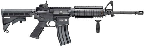 FN Herstal FN15 Military Collector M4 Semi-Auto Rifle 36318, 5.56 NATO, 16", Black Stock, Black Finish, 30 Rd