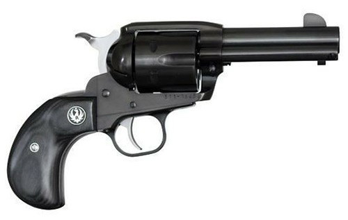 Ruger Vaquero Birds Head Revolver 5154, 45 ACP, 3-3/4 in, Black Laminate Grip, Blue Finish, 6 Rd