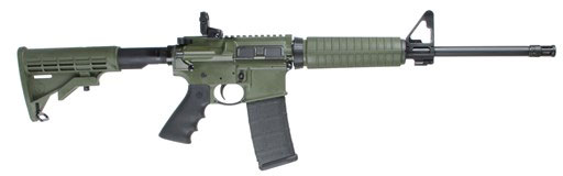 Ruger AR-556 Autoloading Rifle 8504, 16.10 in, OD Green Adjustable Stock, OD Green Finish, 30 Rd