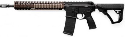 Daniel Defense DDM4 M4A1 Carbine 0208806027011, 223 Remington-5.56 NATO, 16", DD Collaps Stck, Matte Black Finish, 30 Rd