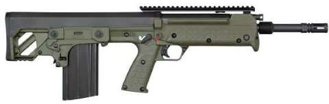 Kel-Tec RFB Forward-Ejection Bullpup Rifle RFB24GRN, 7.62x51mm NATO, 24 in, Green Syn Stock, Black Finish, 10 Rd