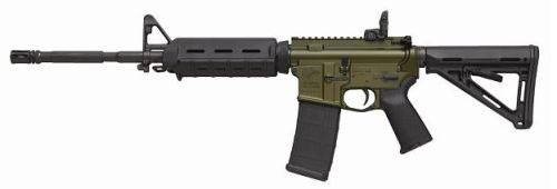 Colt Law Enforcement M4 Carbine LE6920MPGG-B, 5.56mm NATO, 16.1", Black Magpul MOE Stock, OD Green Anodized Finish, 30 Rd