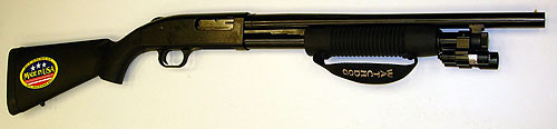 Mossberg 500 Watchdog 2 Shotgun 50416, 12 Gauge, 18.5", 3" Chmbr, Black Synthetic Stock, Blue Finish