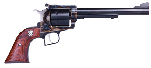 Ruger Super Blackhawk Single-Action Revolver 0819, 44 Remington Mag, 7.5 in, Rosewood Grip, Case Hardened Finish, 6 Rd