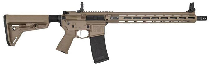 Springfield Saint Victor Semi-Auto Rifle STV916556F, 223 Remington/5.56 NATO, 16", 6 Position Stock, FDE Finish, 30 Rds