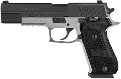 Sig P220-10 Limited Edition Pistol 220R510RTASMS,10mm, 5", Black Piranha Grips, Reverse Two-Tone Finish, 8 Rd