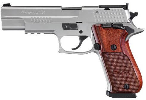 Sig P220-10 Limited Edition Pistol 220R510SSESAO,10mm, 5", Rosewood Grips, Stainless Finish, 8 Rd