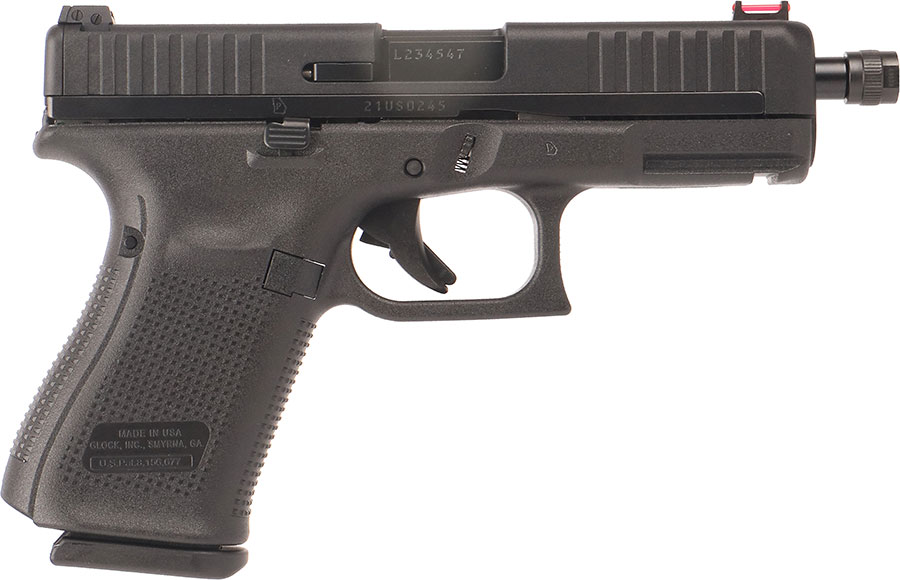 Glock 44 TALO Exclusive Pistol UA4450301AOTB, 22 LR, 4.02 in Threaded, Black nDLC Finish, 10 Rds