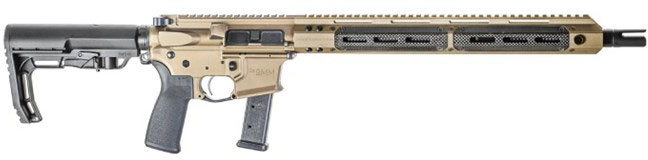 Christensen Arms PCC CA9MM Rifle 8010900401, 9mm, 16 in Carbon Fiber, MFT Minimalist Stock, Bronze Finish