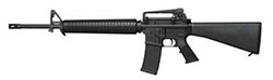 Colt AR15A4 Rifle CR6700A4, 223 Remington/5.56 NATO, 20", A2 Stock, Black Finish