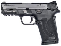 Smith & Wesson M&P Shield EZ M2.0 Pistol 12436, 9mm, 3.67 in, Textured Polymer Grip, Black Finish, 8 Rds