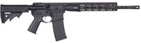 LWRC Individual Carbine Direct Impingement M-Lok Rifle ICDIR5B16ML, 5.56mm NATO, 16.1", LWRC Compact Stock, Black Finish