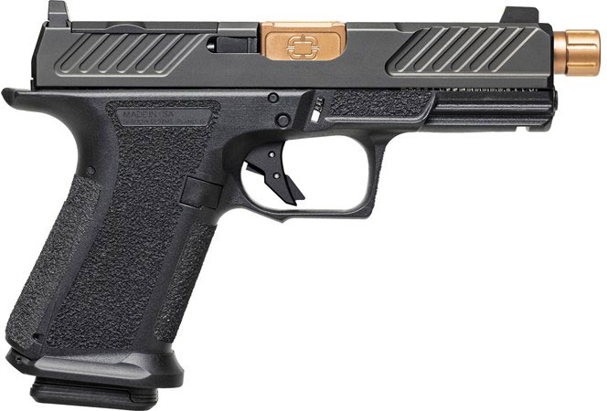 Shadow Systems MR920 Pistol SS1003, 9mm, 4.5 in, Black Polymer Grip, Black Nitride Finish, Night Sights, 15 Rds