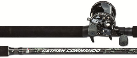 Abu Garcia Ambassadeur Catfish Commando Baitcast Combo (AMBCC6500701MH) -  Able Ammo