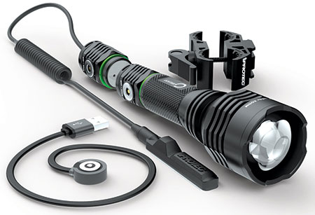 Nebo Tools Green O2 Beam Long Range Light (6689)