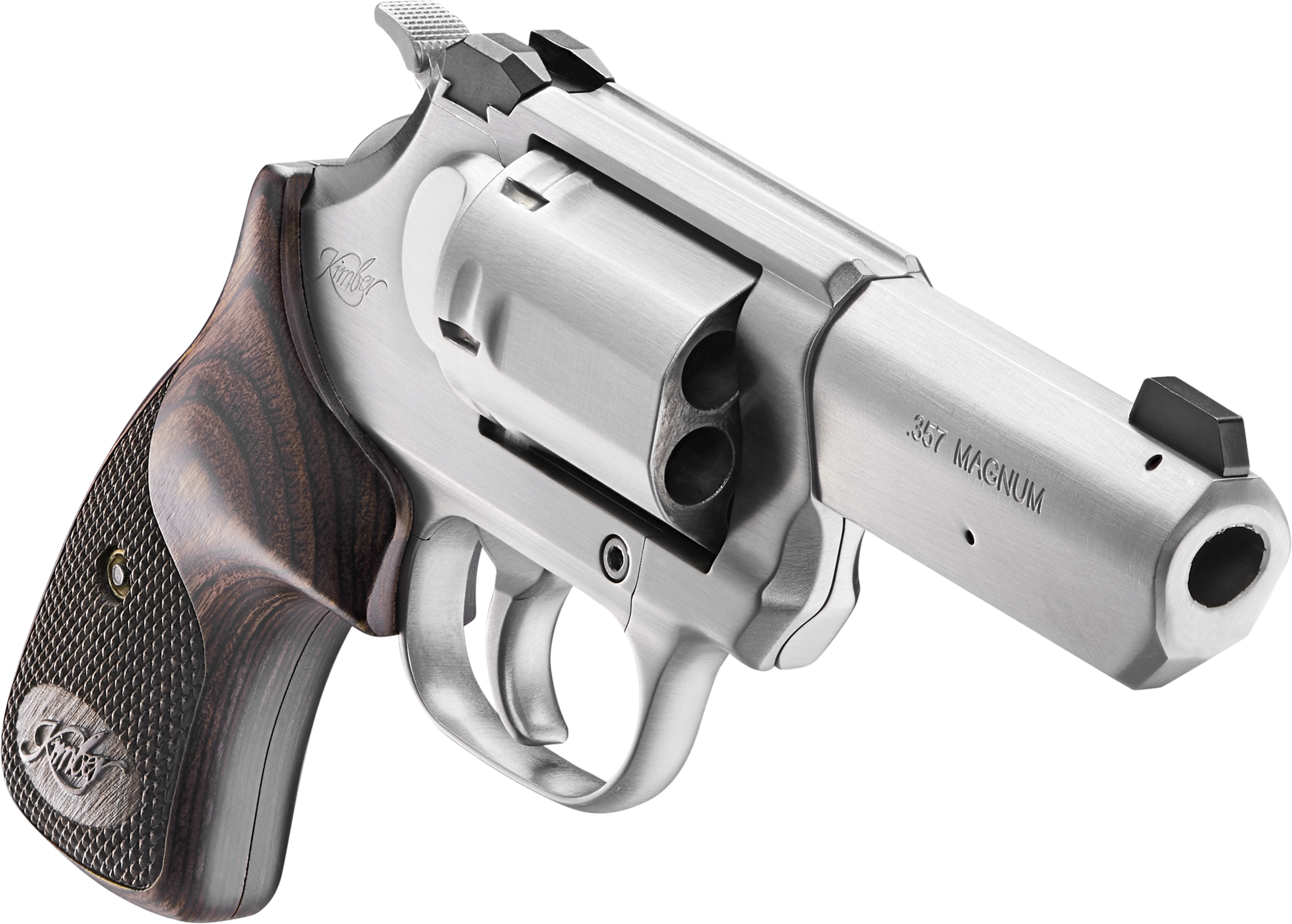 Kimber 3400016 K6S DASA Revolver, 357 Magnum, 3 in Barrel, Brushed