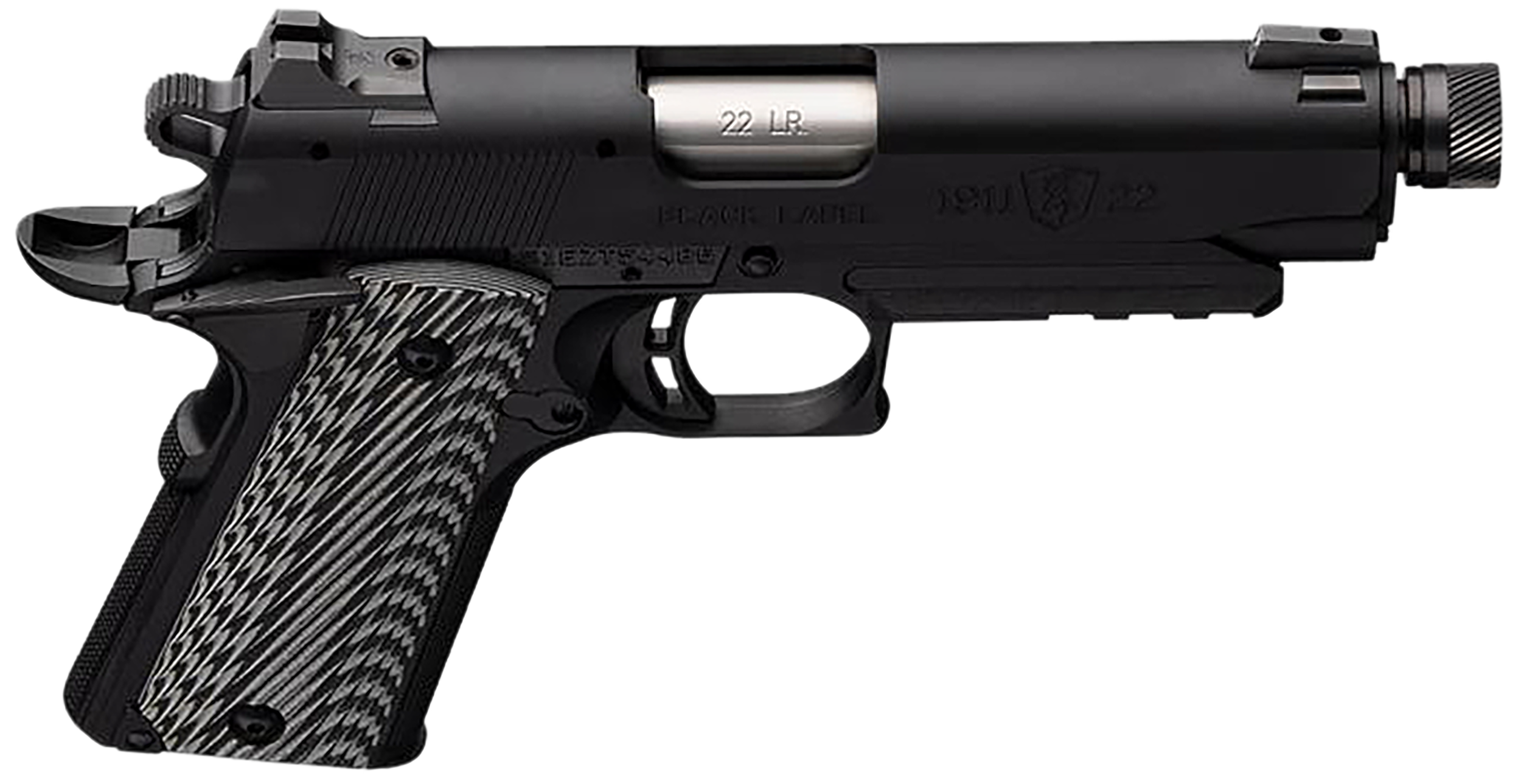 BRUNT トライベーション　ブラック Browning 1911-22 Black Label Suppressor Ready Single Action Pistol