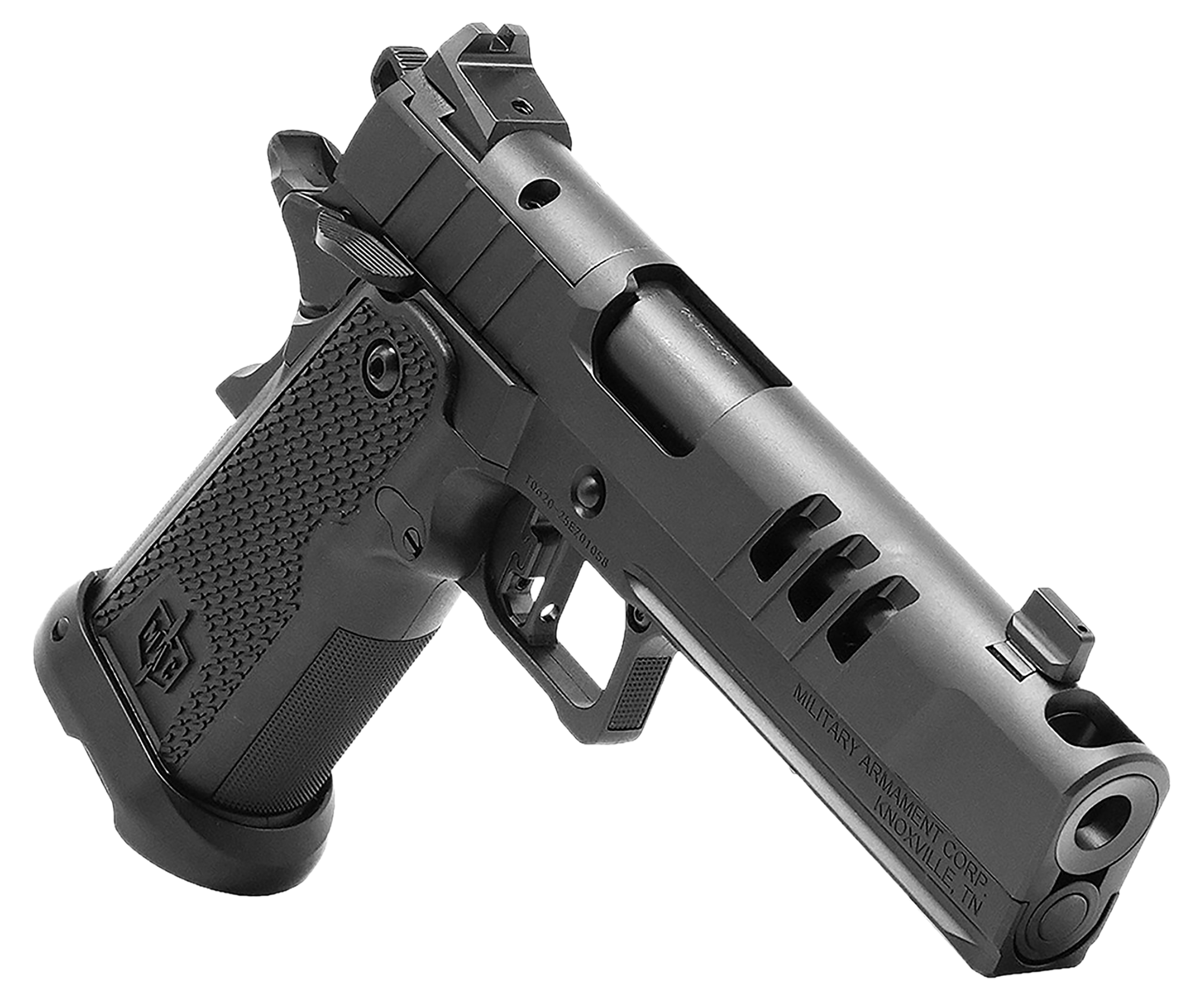 Tisas 9 DS-D Comp Optic Ready Pistol 12500016, 9mm Luger, 5in, QPQ