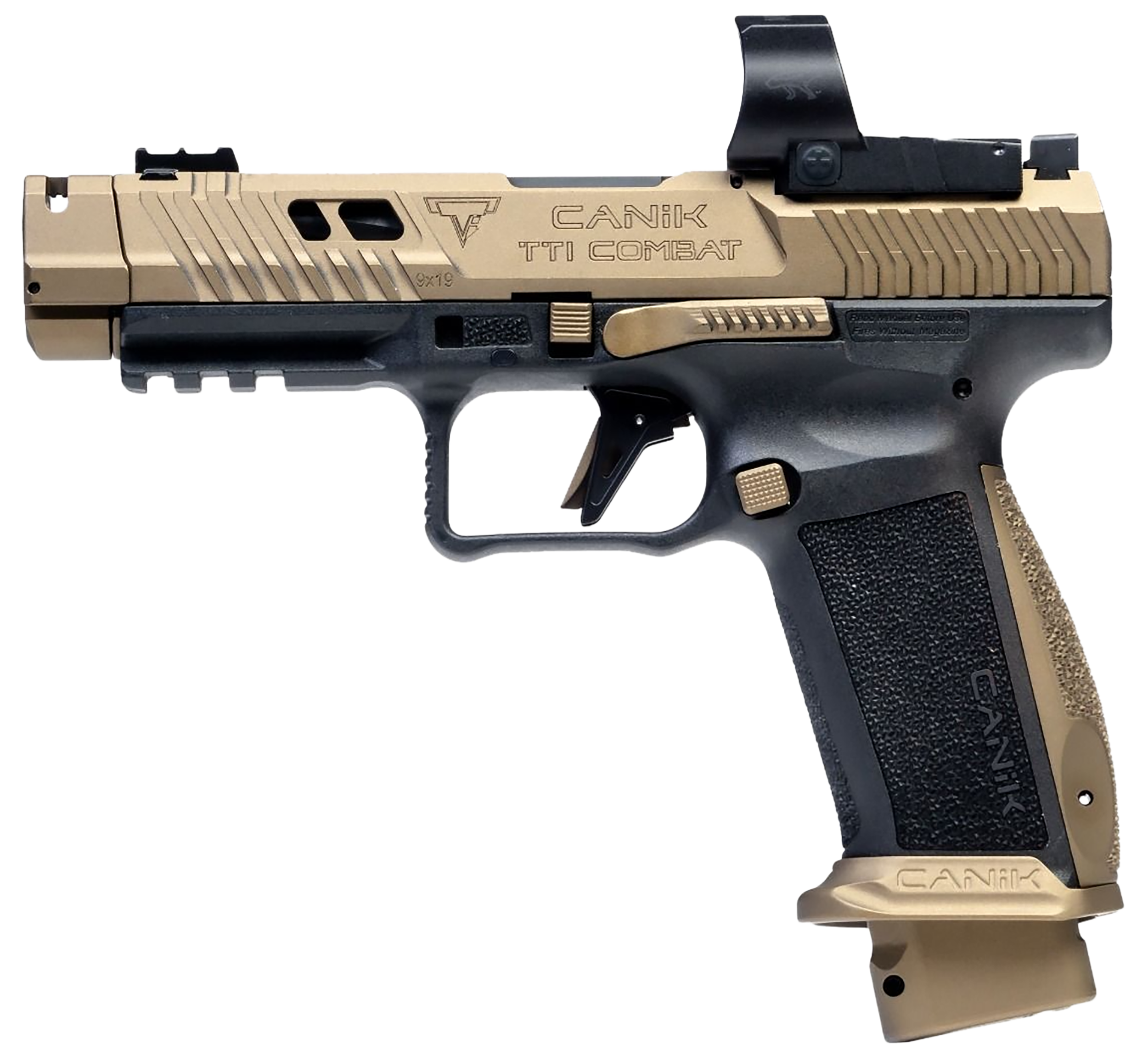 Canik TTI Combat Full Size HG7854V-N, 9mm, 4.6