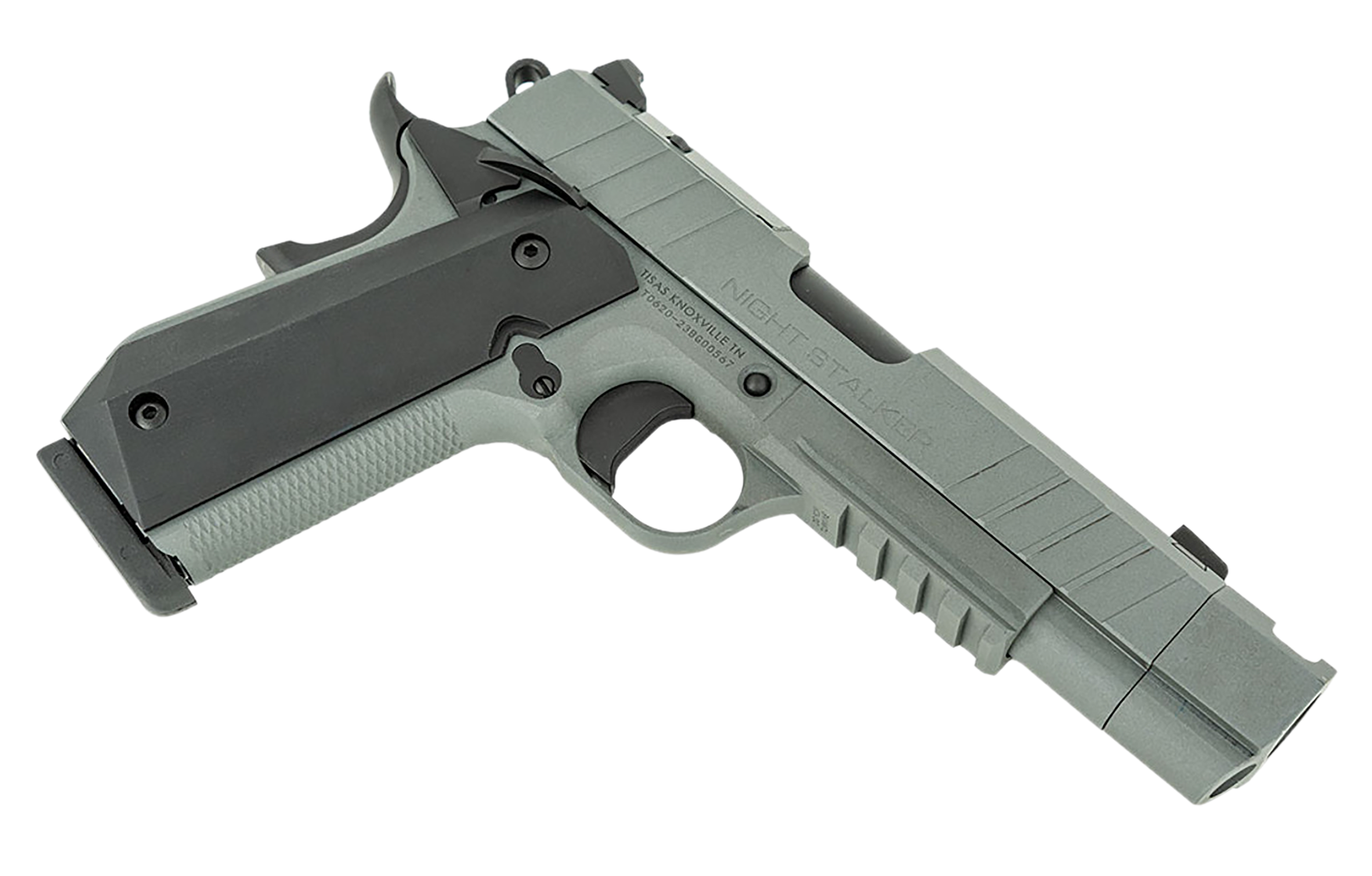 Tisas 1911 Night Stalker Pistol 10100135, 45 ACP, 4.25in - Able Ammo