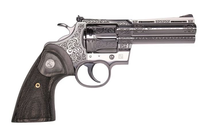 Custom & Collectible Engraved Colt Python 