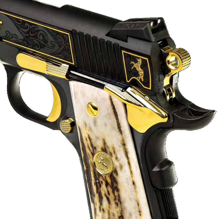 Colt 1911 Government El Compadre Pistol O4943XE-ECC, 38 Super