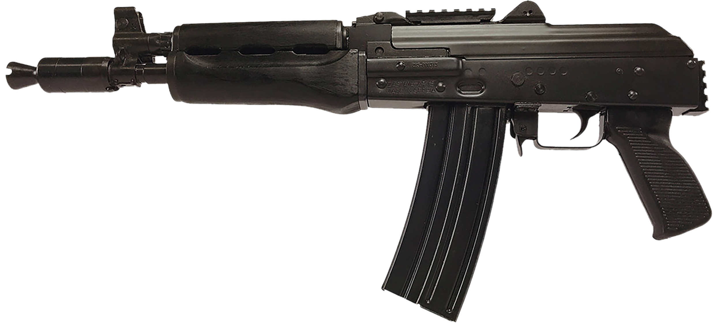 Zastava ZPAP M85 Pistol ZP85556PA, 5.56 NATO, 10in, Dark Walnut