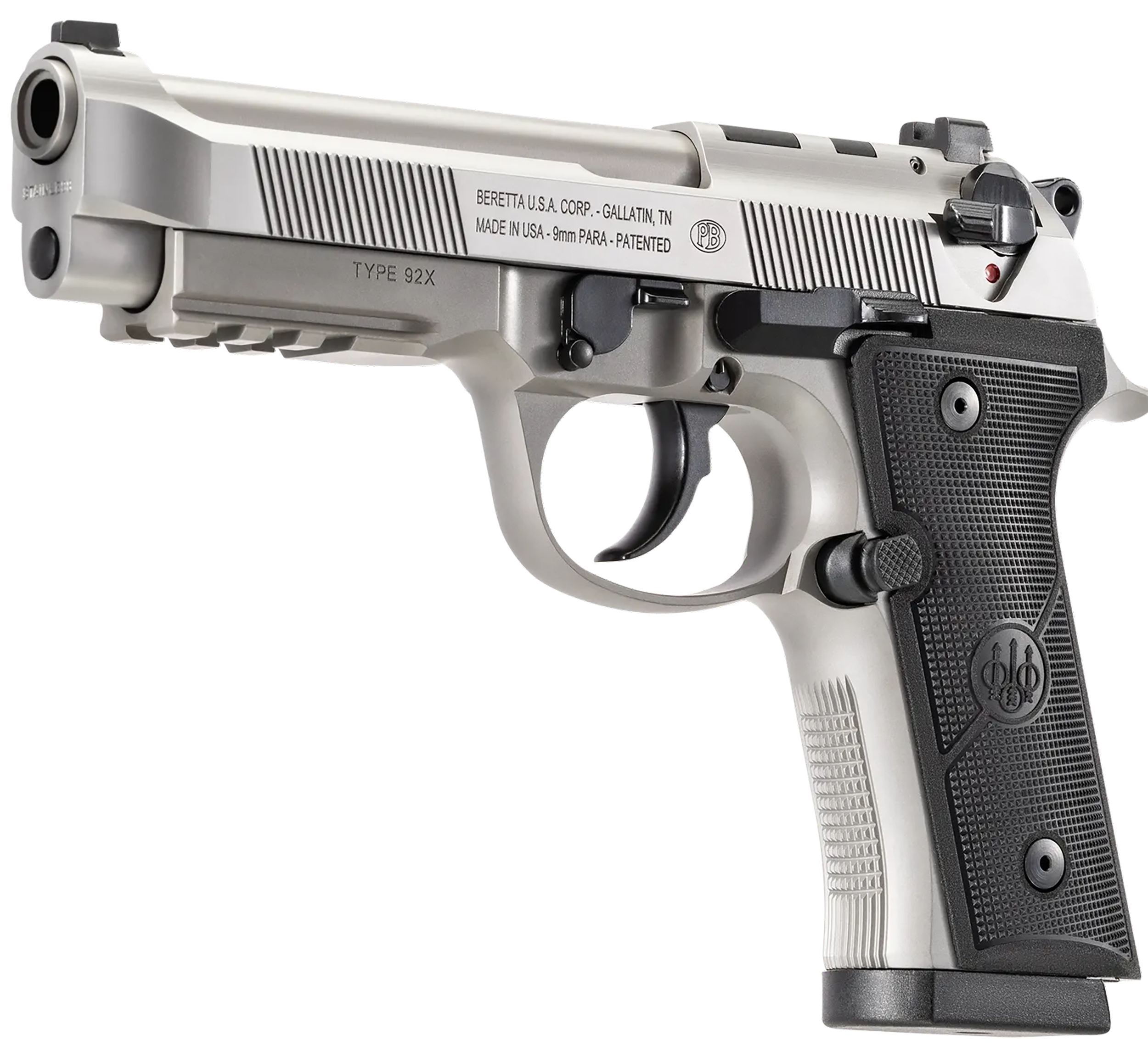 Beretta 92X RDO Pistol J92FR915INX, 9mm, 4.7in, Aluminum Frame