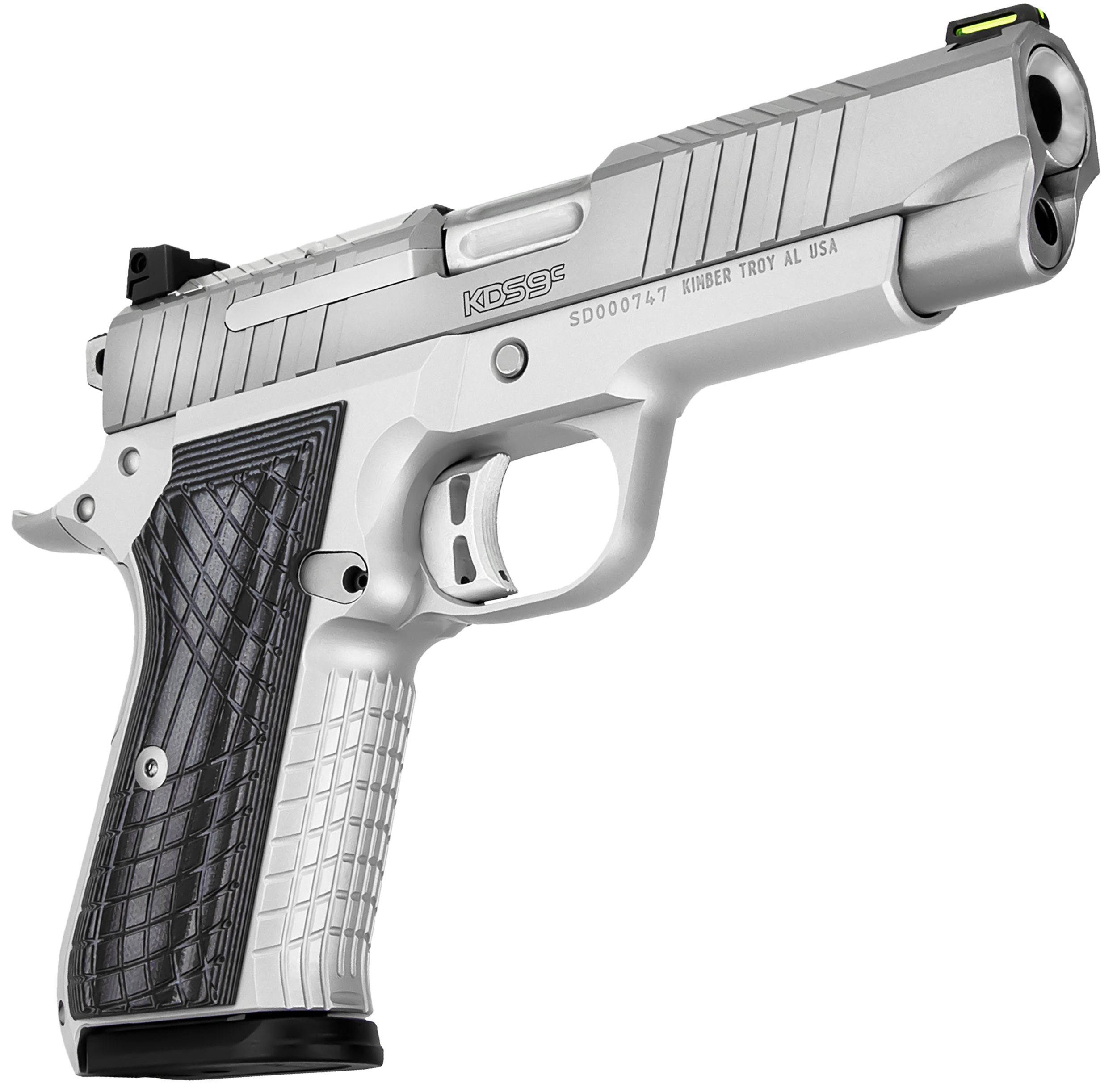 Kimber KDS9C 9mm Pistol KimPro Silver Finish - Able Ammo